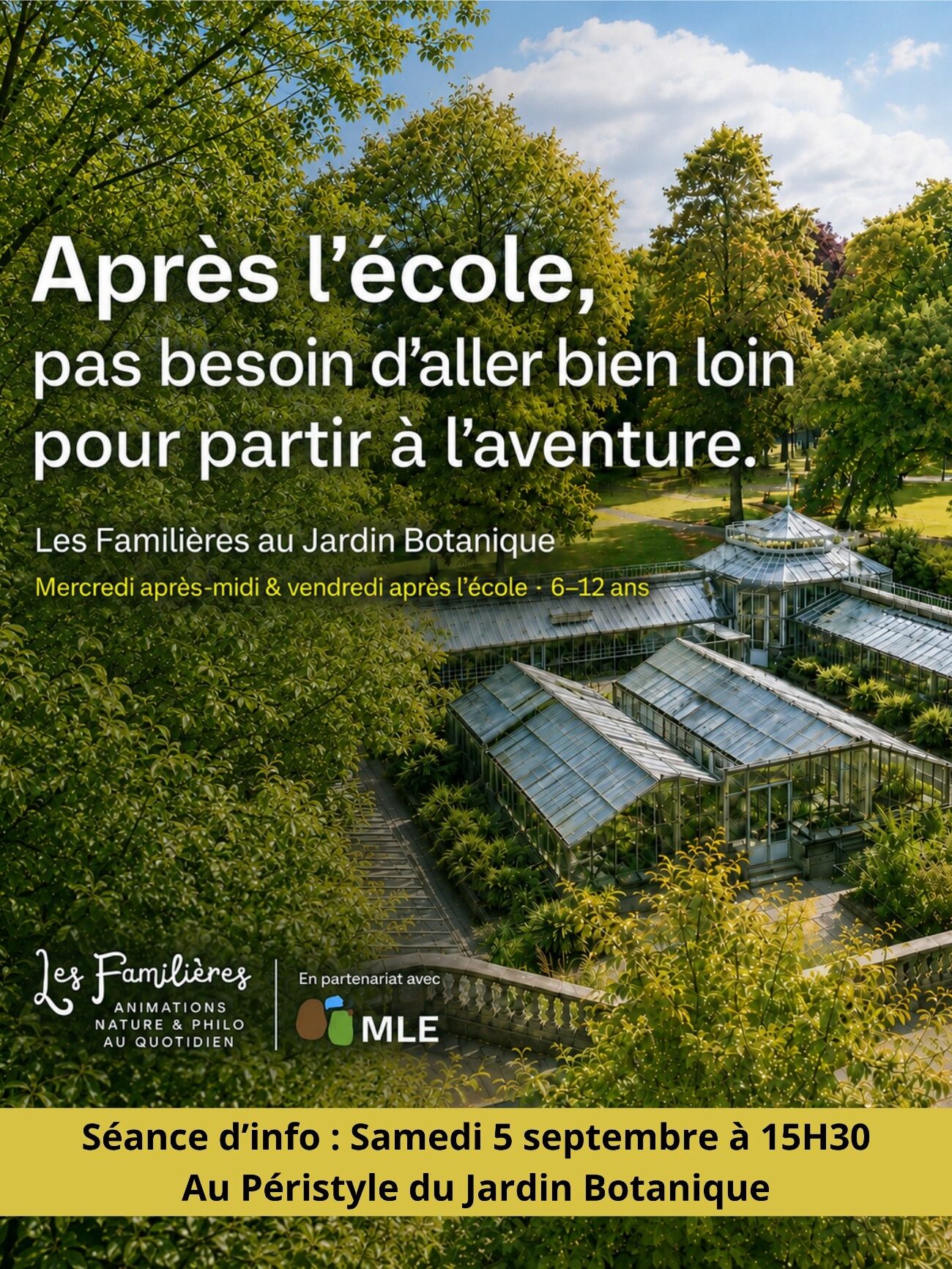 affiche activité Les Familières